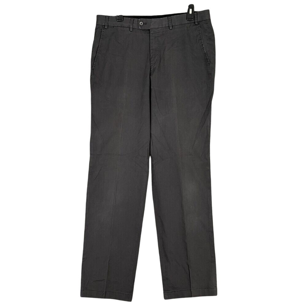 Hiltl Dayne So Pants Men 34x33 Tailored Modern Stretch Smart Casual Office